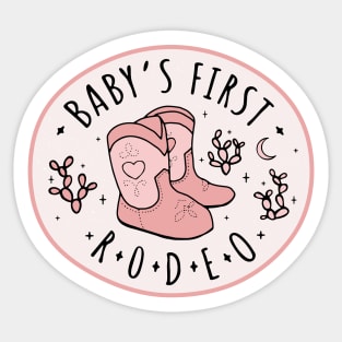 Baby's First Rodeo Sticker